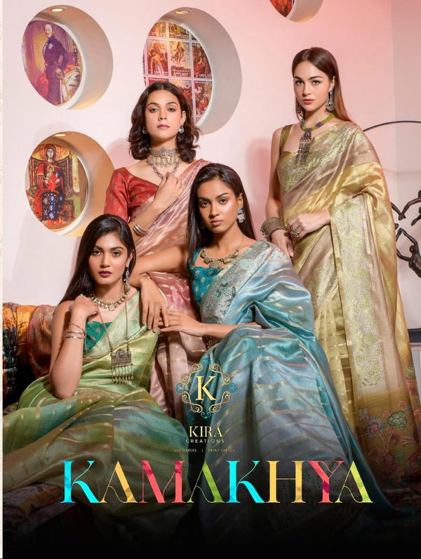 KAMAKHYA BY KIRA DIGITAL PRINTED SAREE WHOLESALER IN SURAT