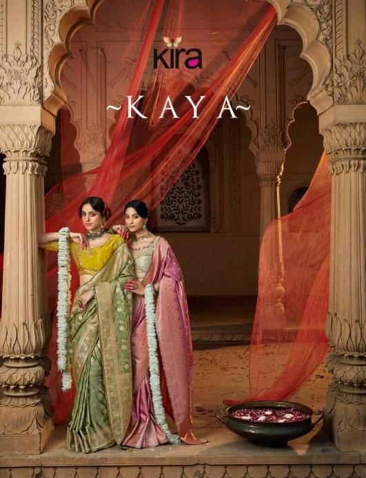 KIRA KAYA 6101 TO 6110 DESIGNER SAREE WHOLESALER IN SURAT 1