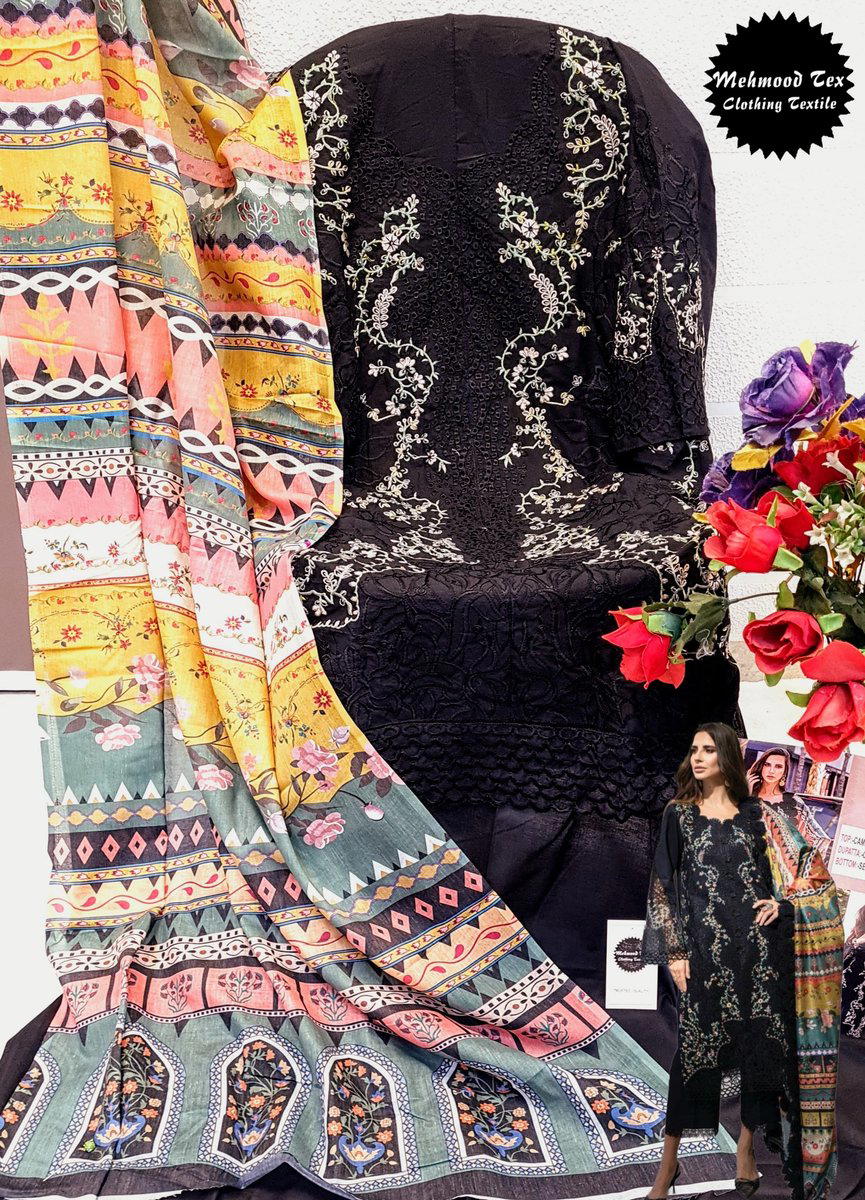 M-67 BY MEHMOOD TEX DESIGNER COTTON SALWAR KAMEEZ WHOLESALER IN INDIA 1