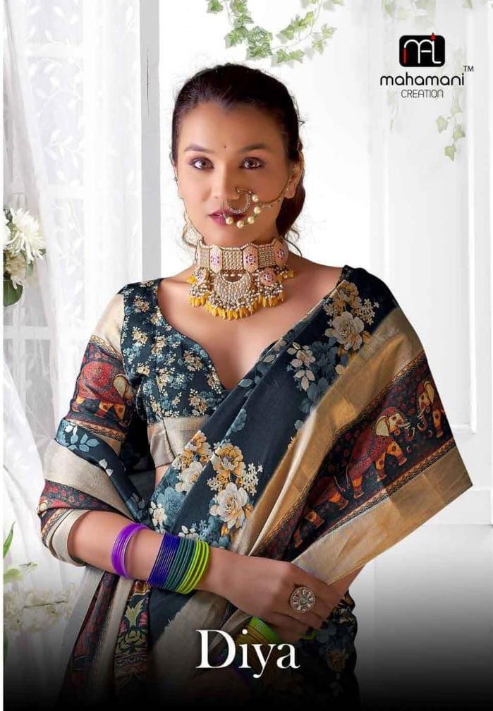 DIYA MAHAMANI CREATION SILK SAREE MANUFACTURER IN INDIA 1