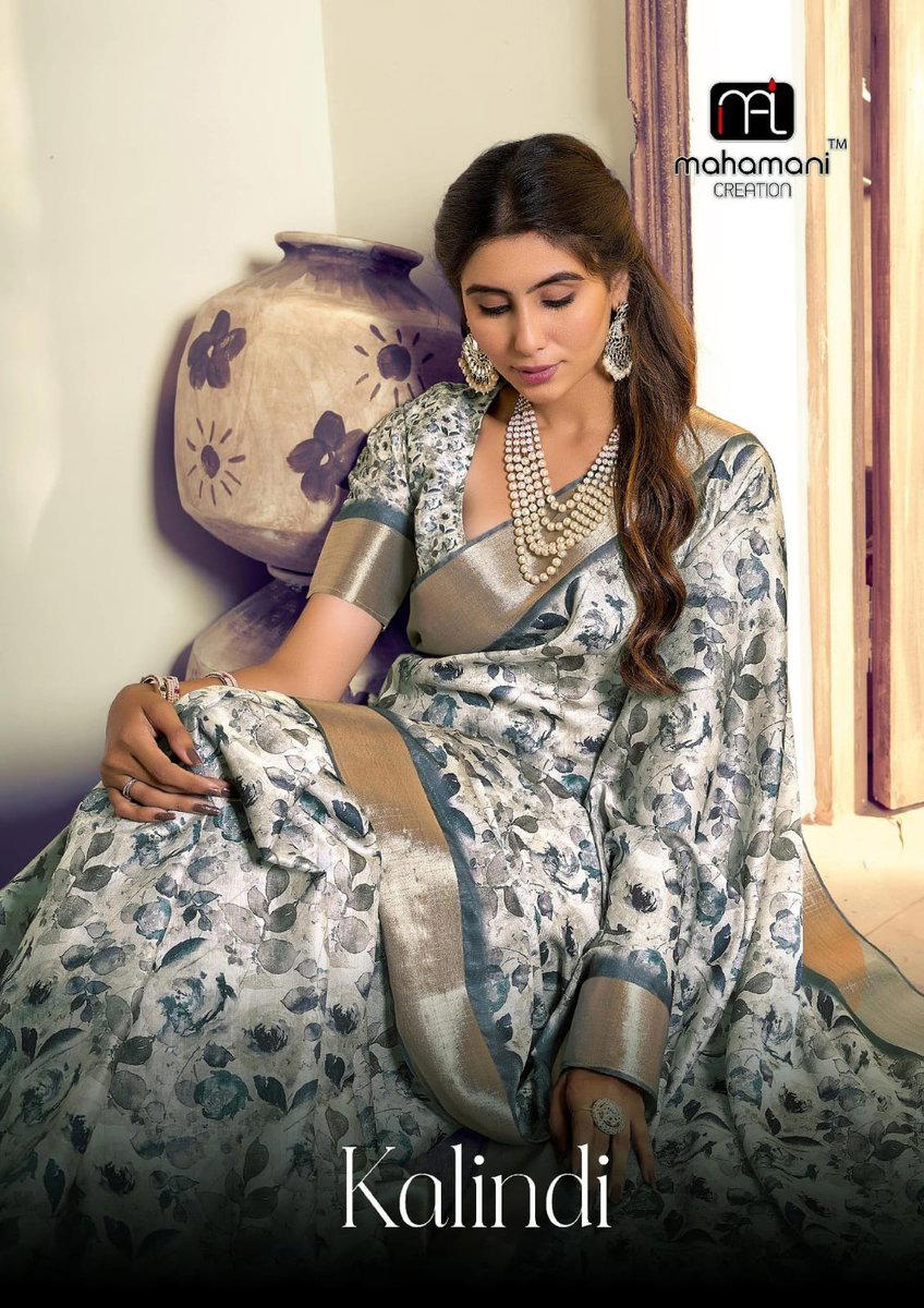 KALINDI BY MAHAMANI CREATION SILK SAREE MANUFACTURER IN INDIA 1