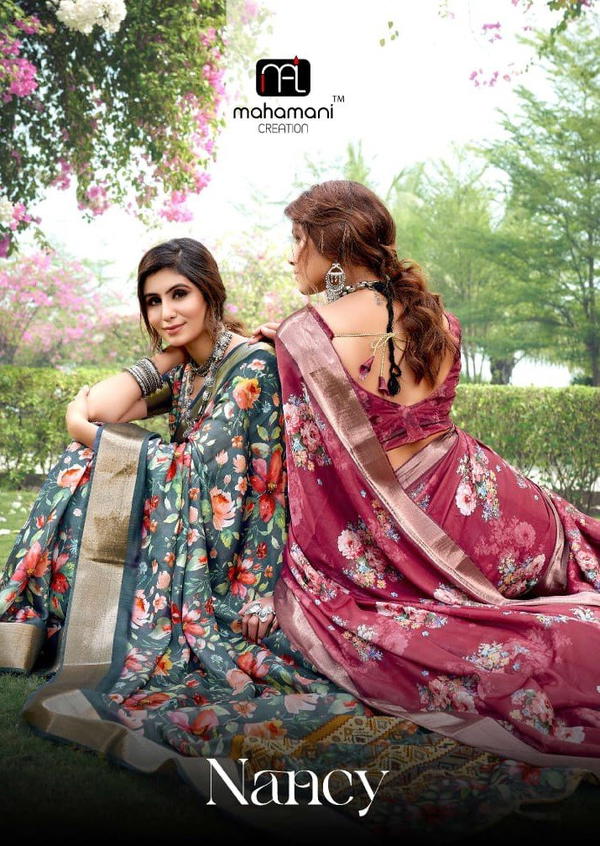 NANCY BY MAHAMANI CREATION SILK SAREE MANUFACTURER IN INDIA