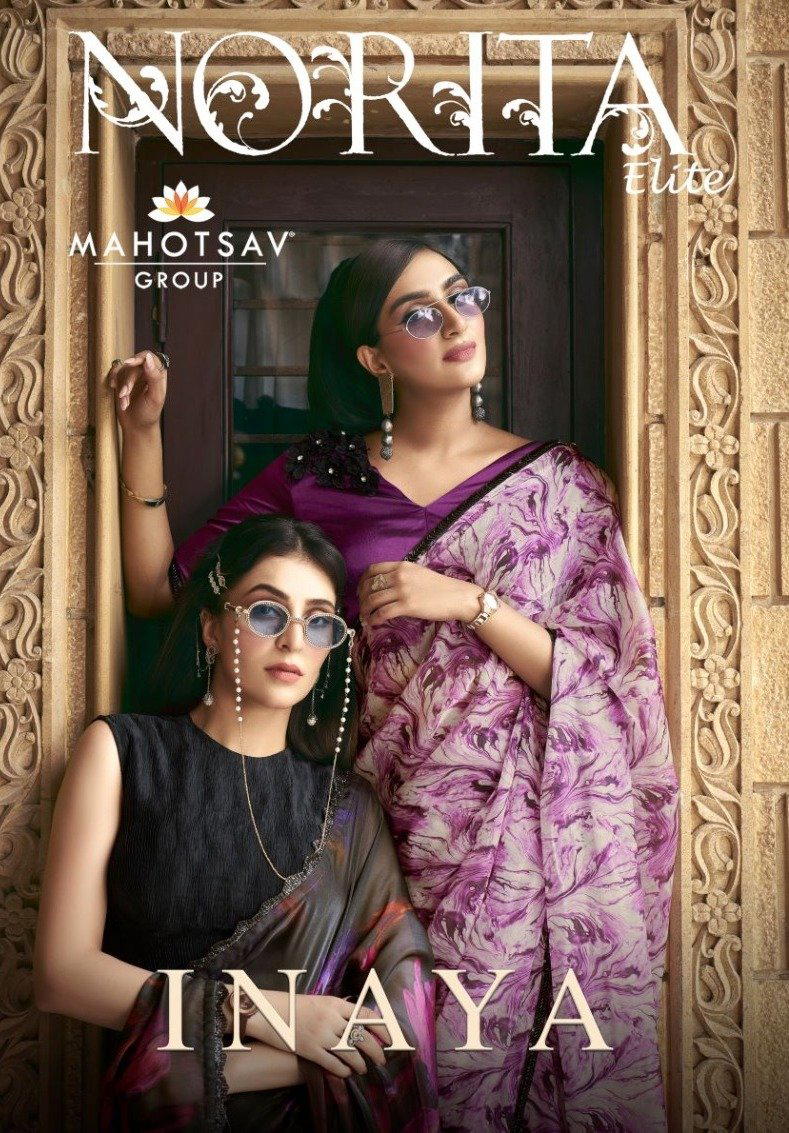 MAHOTSAV INAYA 43803 TO 43813 DESIGNER SILK SAREE WHOLESALER IN INDIA 1