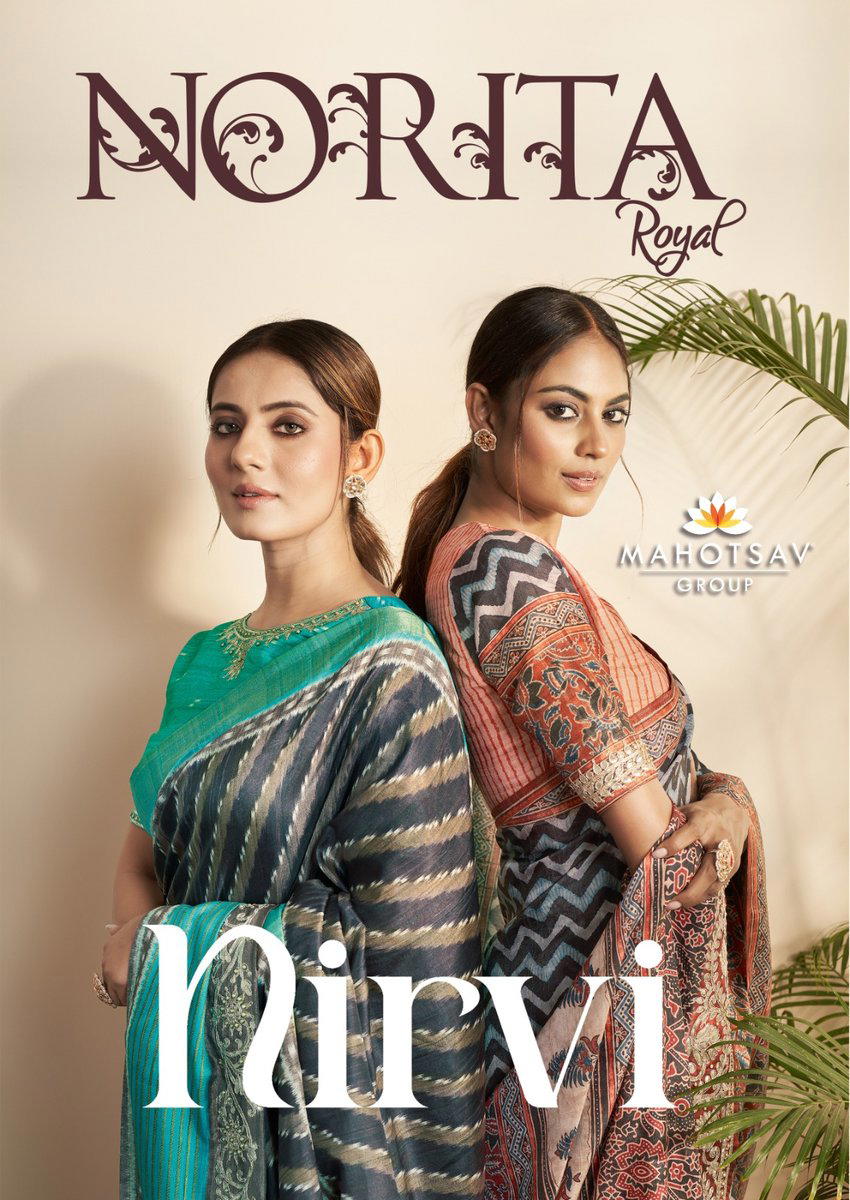 NIRVI BY MAHOTSAV SATIN SILK SAREE MANUFACTURER IN INDIA 1