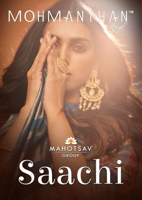 SAACHI BY MAHOTSAV CREPE SAREE MANUFACTURER IN INDIA