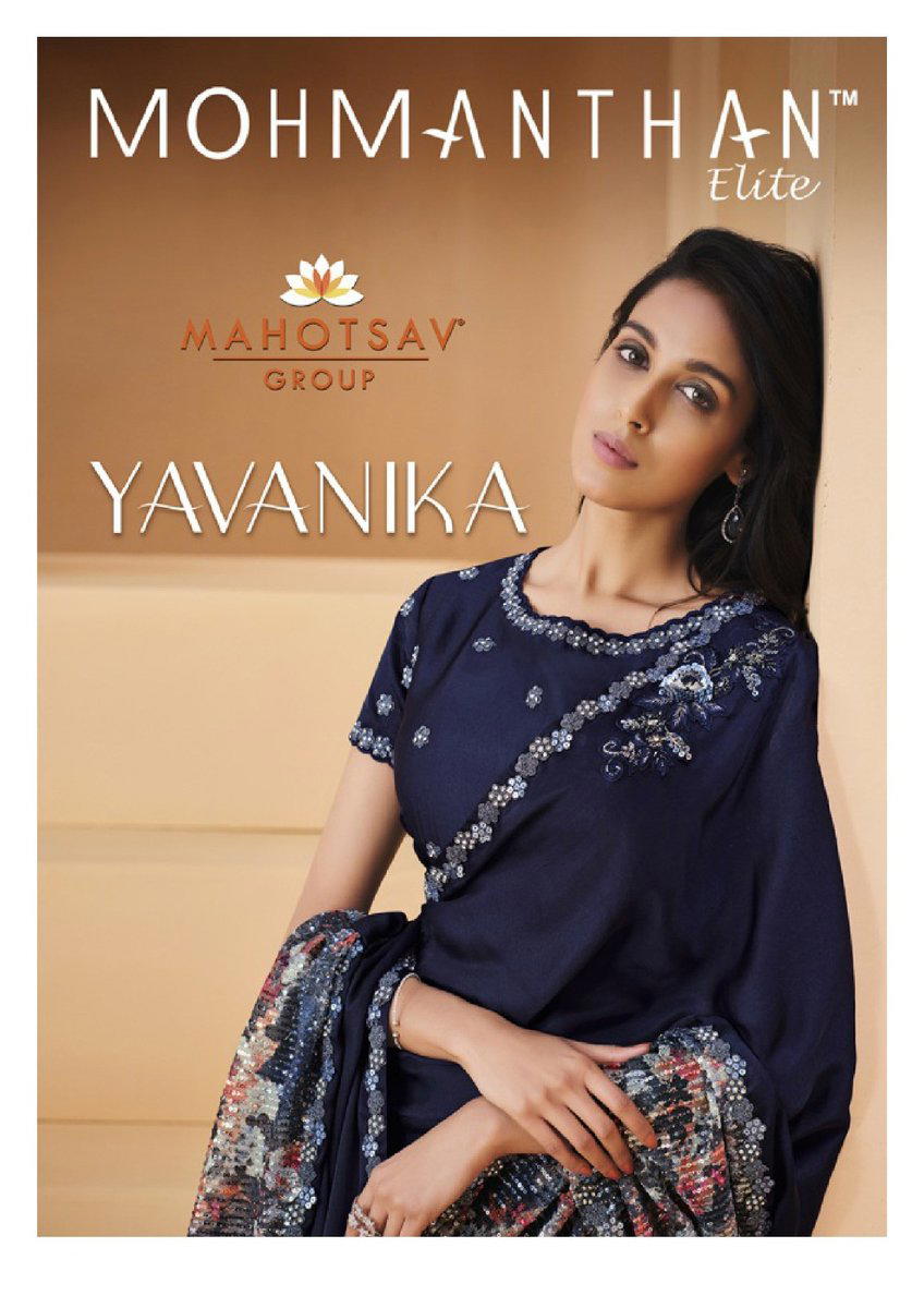 YAVANIKA BY MAHOTSAV SATIN SILK SAREE WHOLESALER IN INDIA 1