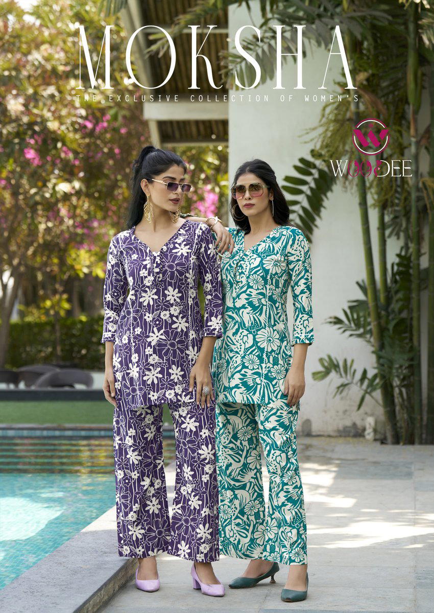 MOKSHA BY WOODEE DESIGNER KURTIS WHOLESALER IN INDIA 1