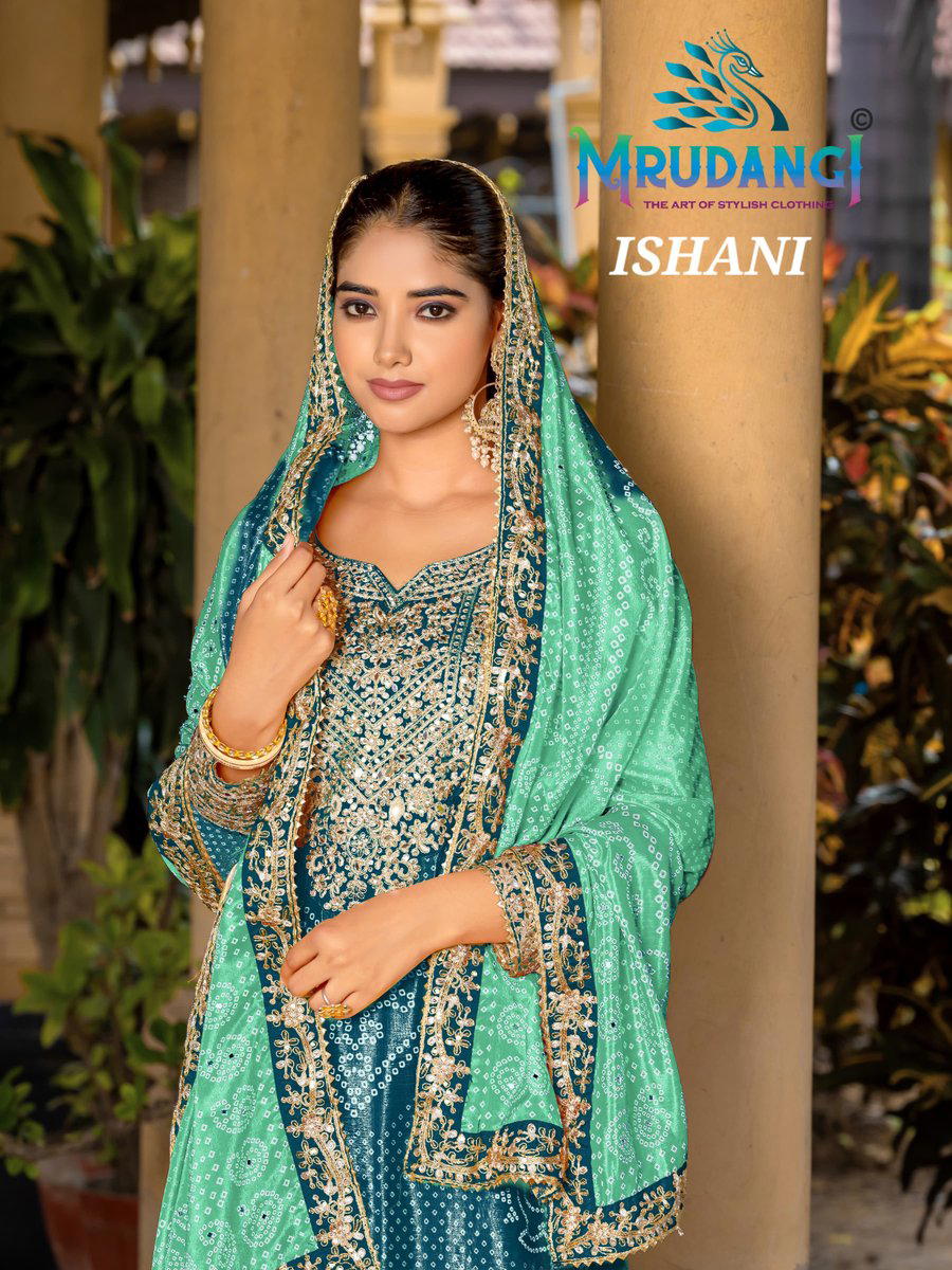 MRUDANGI ISHANI 2097 TO 2101 DESIGNER SALWAR SUIT WHOLESALER IN INDIA 1