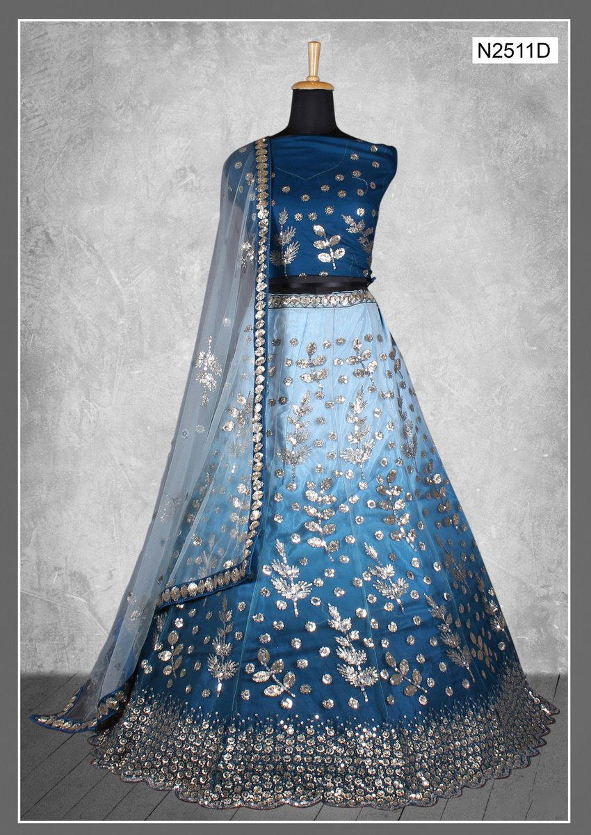 KANGAN BY MAHOTSAV NET LEHENGA CHOLI MANUFACTURER IN INDIA 1