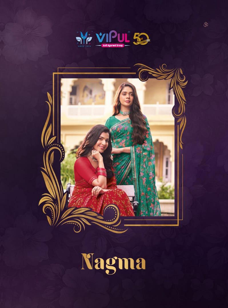 Nagma BY VIPUL SAREE DESIGNER GEORGETTE SAREES WHOLESALER IN INDIA 1