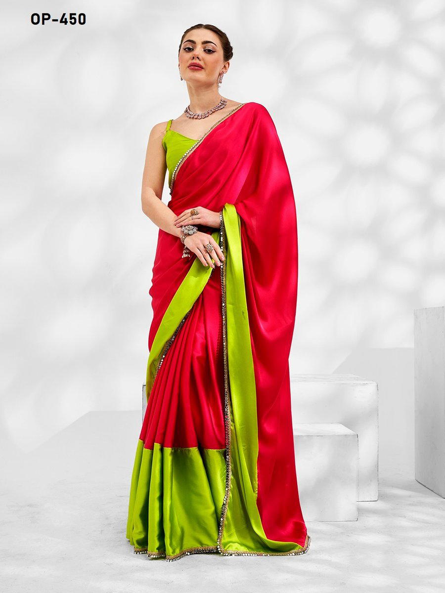 D.NO. OP 450 BY LAXMINAM SILK SAREE WHOLESALER IN INDIA 1