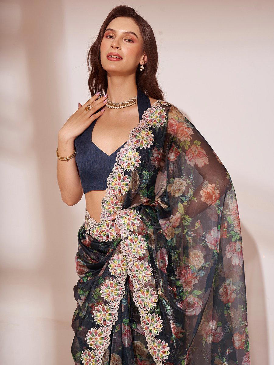 LAXMINAM OP-520 DESIGNER SAREE WHOLESALER IN INDIA 1