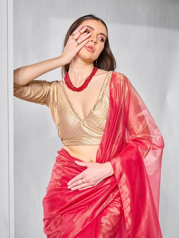 LAXMINAM OP-779 DESIGNER NET SAREE WHOLESALER IN SURAT