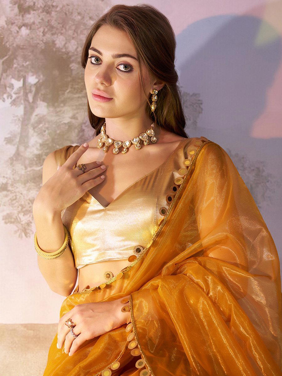 LAXMINAM OP-915 DESIGNER TWILL NET SAREE WHOLESALER IN INDIA 1