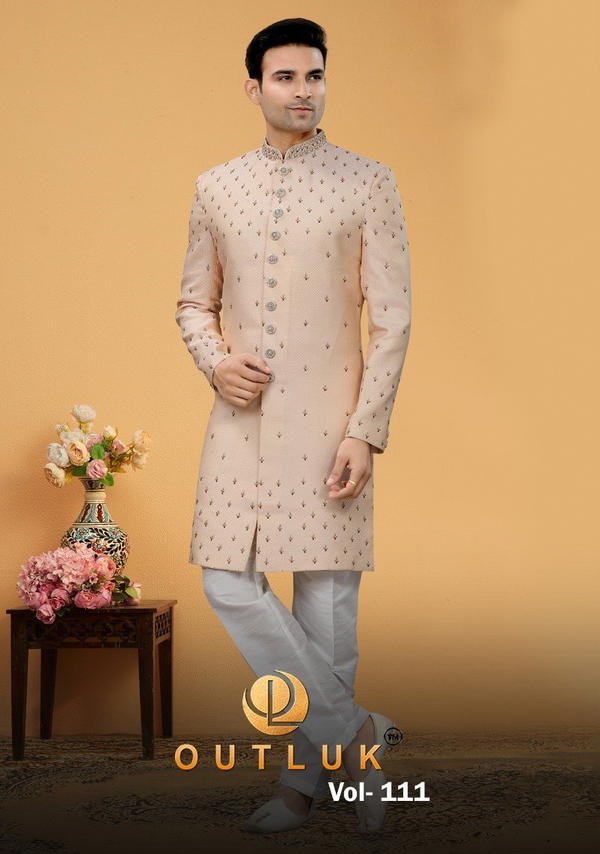 OUTLOOK VOL-111 BY OUTLOOK WESTERN AND SHERWANI MENS WEAR WHOLESALER IN INDIA