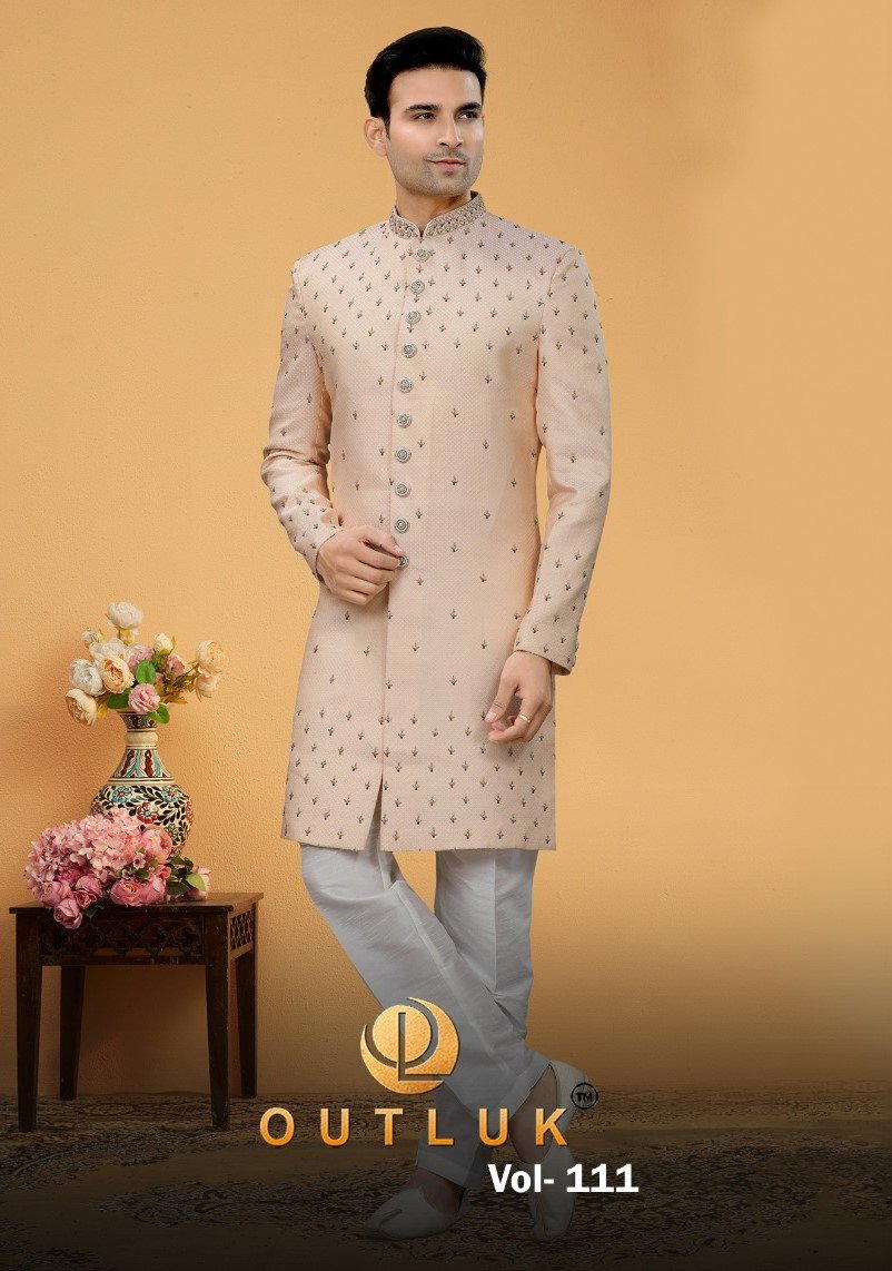 OUTLOOK VOL-111 BY OUTLOOK WESTERN AND SHERWANI MENS WEAR WHOLESALER IN INDIA 1