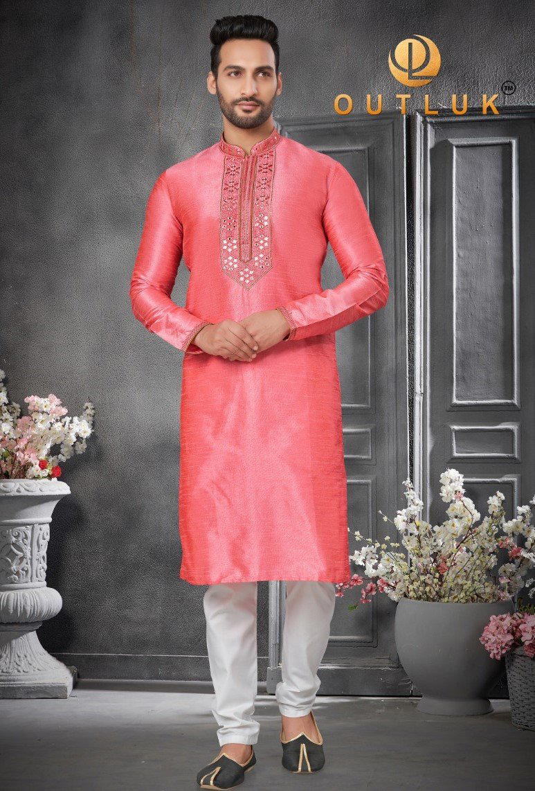 OUTLOOK VOL-125 BY OUTLOOK COTTON KURTA MENS WEAR MANUFACTURER IN INDIA 1