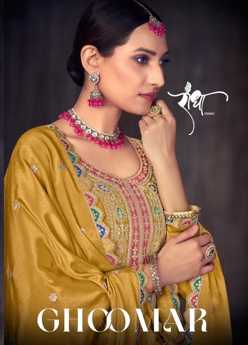 SERIES 2061 TO 2064 BY RADHA TREND EMBROIDERY SALWAR KAMEEZ MANUFACTURER IN INDIA 1