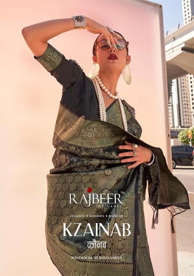KZAINAB BY RAJBEER WEAVING SAREE MANUFACTURER IN INDIA 1