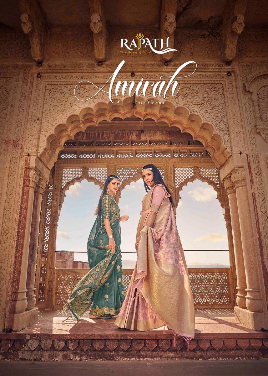 AMIRAH BY RAJPATH SILK SAREE MANUFACTURER IN INDIA 1