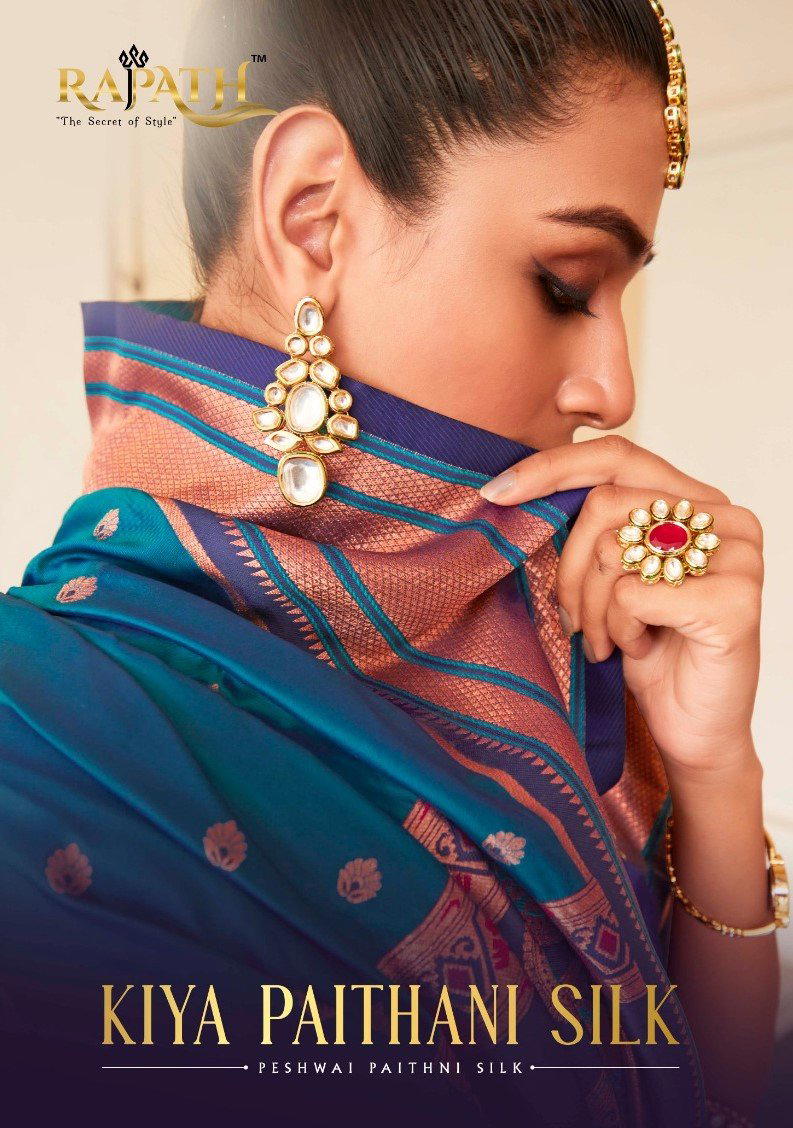 KIYA PAITHANI SILK BY RAJPATH SILK SAREE MANUFACTURER IN INDIA 1