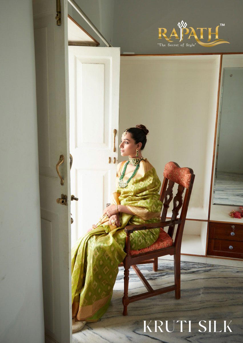 KRUTI SILK BY RAJPATH ORGANZA SILK SAREE MANUFACTURER IN INDIA 1