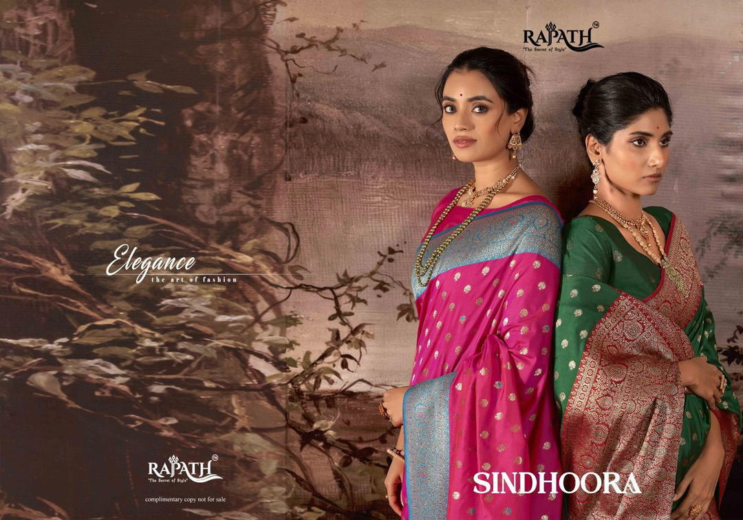 RAJPATH SINDHOORA 380001 TO 380008 BANARASI SILK SAREE WHOLESALER IN INDIA 1