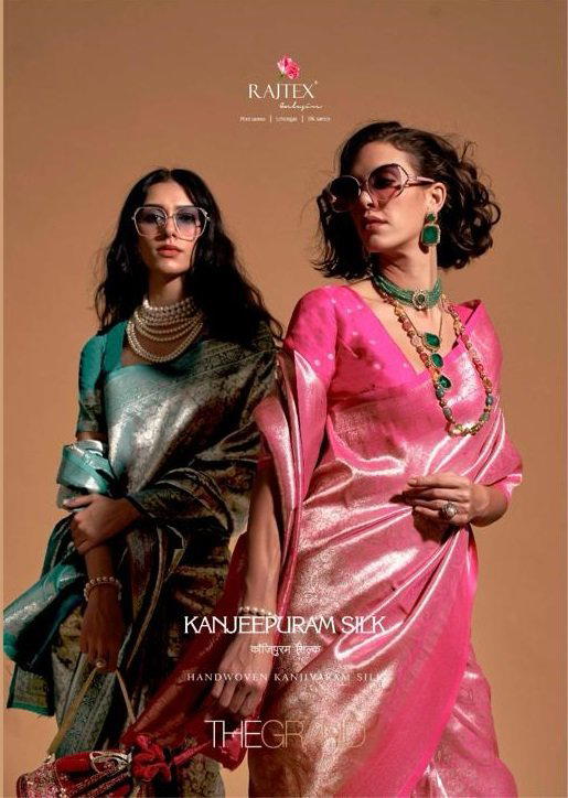 KANJEEPURAM SILK BY RAJTEX HANDWOVEN SILK SAREE EXPORTER IN INDIA