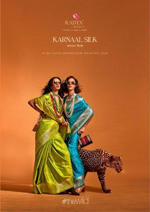 KARNAAL SILK BY RAJTEX WEAVING SILK SAREE WHOLESALER IN INDIA 1