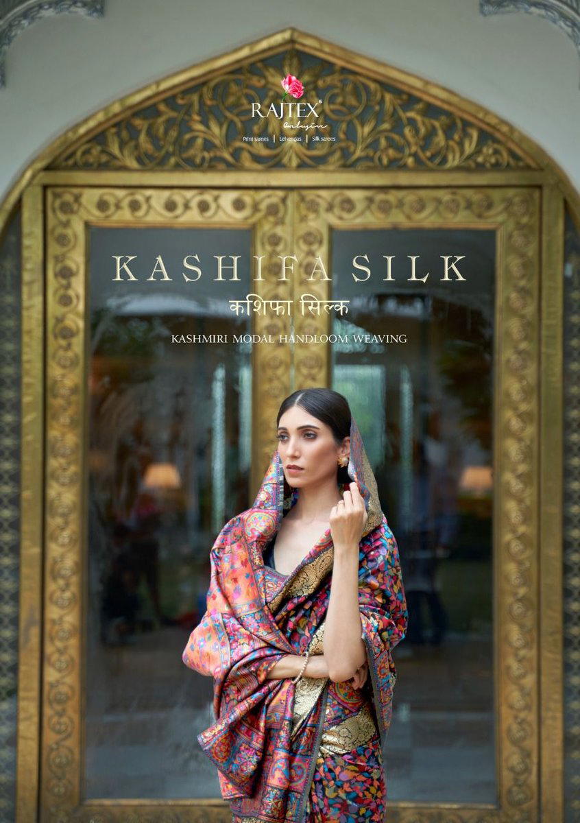KASHIFA SILK BY RAJTEX KASHMIRI SAREE MANUFACTURER IN INDIA 1