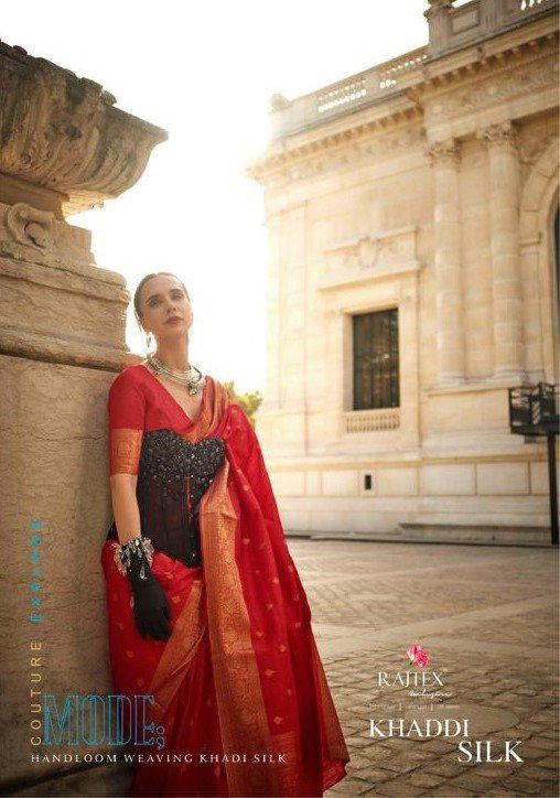 KHADDI SILK BY RAJTEX WEAVING SILK SAREE WHOLESALER IN INDIA 1