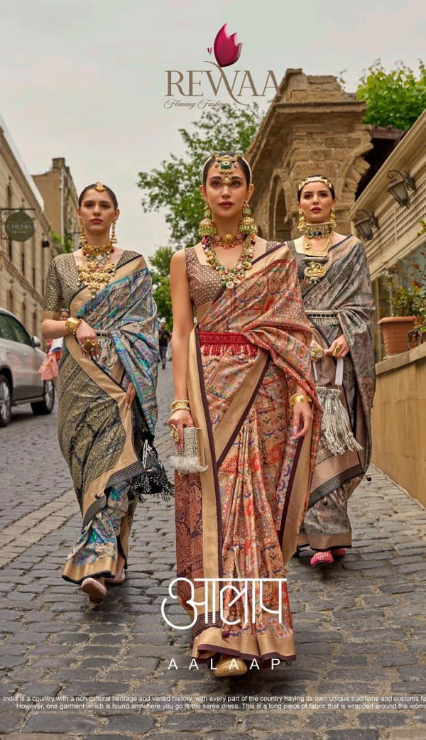 AALAAP BY REWAA SILK SAREE MANUFACTURER IN INDIA