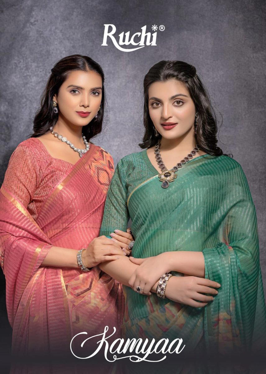 RUCHI KAMYAA 33001 TO 33006 DESIGNER SAREE WHOLESALER IN SURAT 1