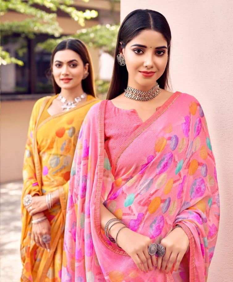 SAVYAA BY RUCHI CHIFFON SAREE MANUFACTURER IN INDIA 1