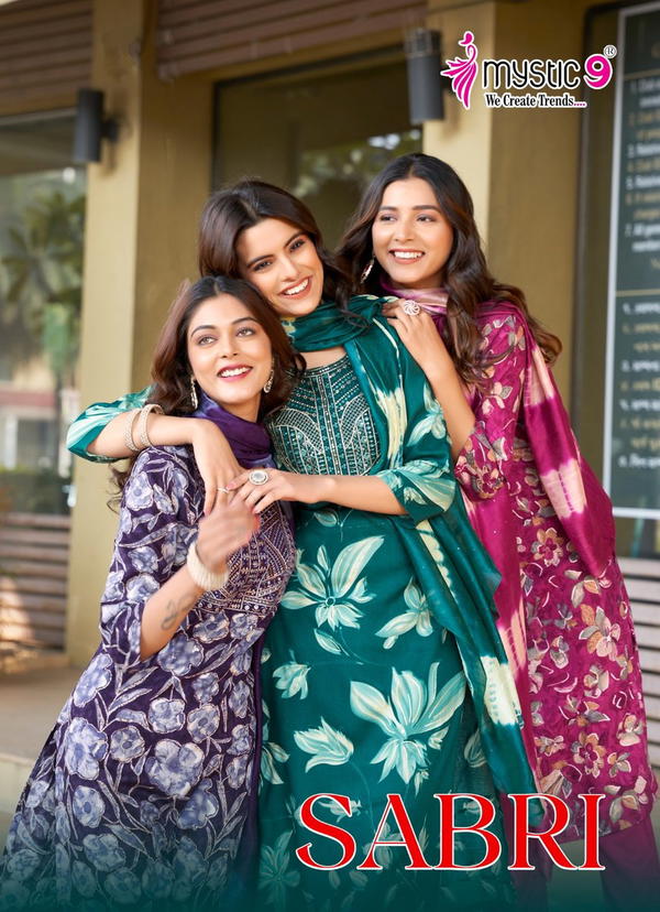 SABRI VOL 6 BY MYSTIC 9 DESIGNER SALWAR SUIT WHOLESALER IN INDIA