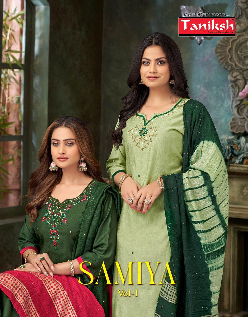 SAMIYA VOL 1 BY TANIKSH DESIGNER SALWAR SUIT WHOLESALER IN INDIA 1