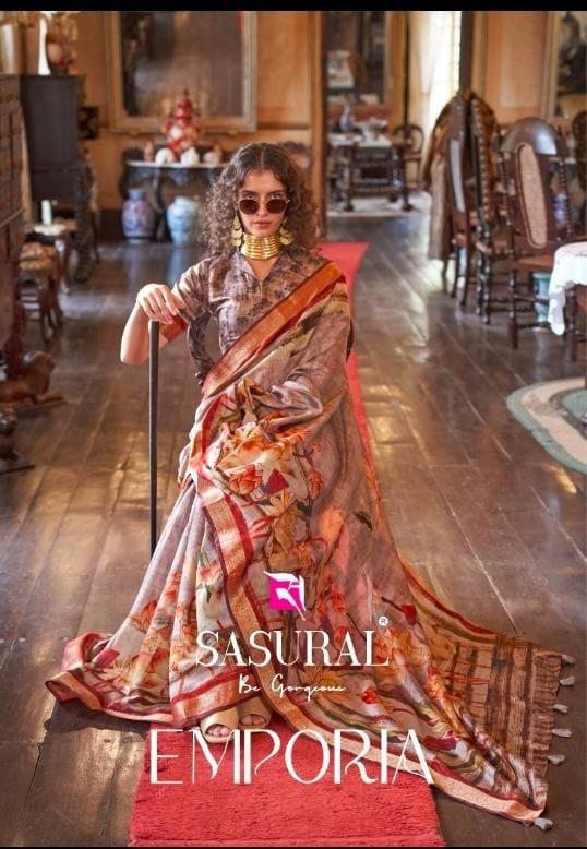 SASURAL EMPORIA 401 TO 408 DESIGNER SILK SAREE WHOLESALER IN INDIA 1