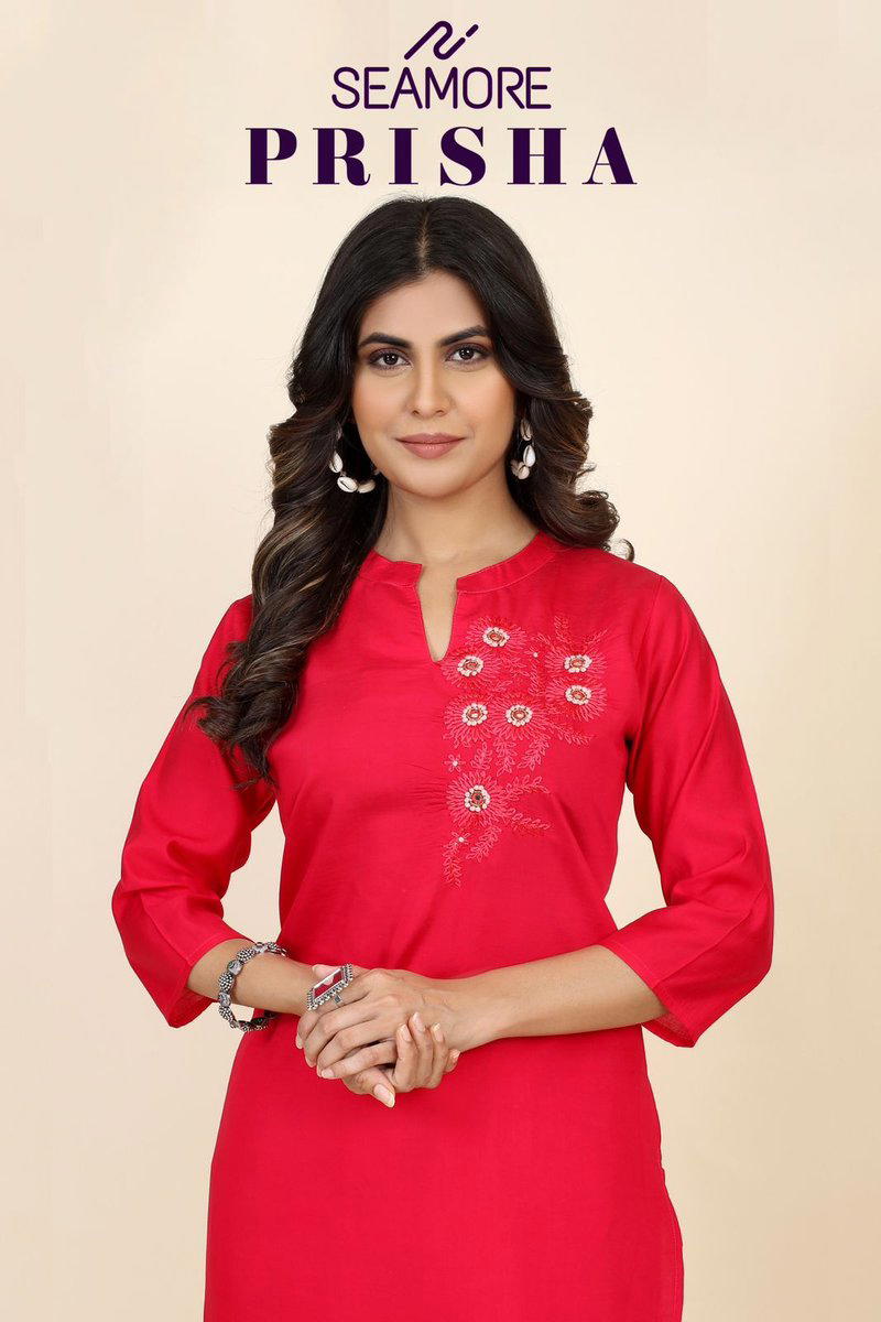 PRISHA VOL 2 BY SEAMORE EMBROIDERY SALWAR KAMEEZ WHOLESALER IN INDIA 1