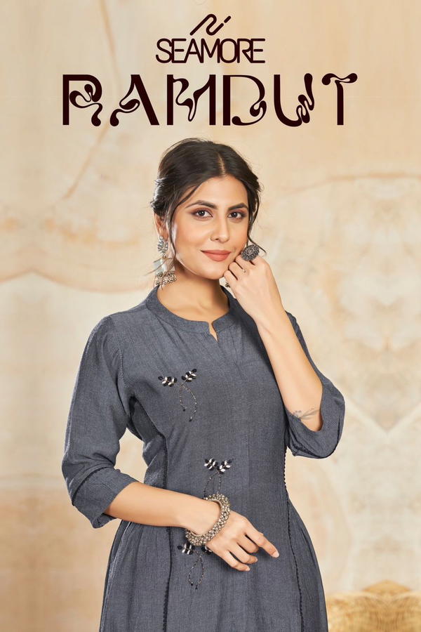 RAMDUT VOL-2 BY SEAMORE VISCOSE SALWAR KAMEEZ WHOLESALER IN INDIA