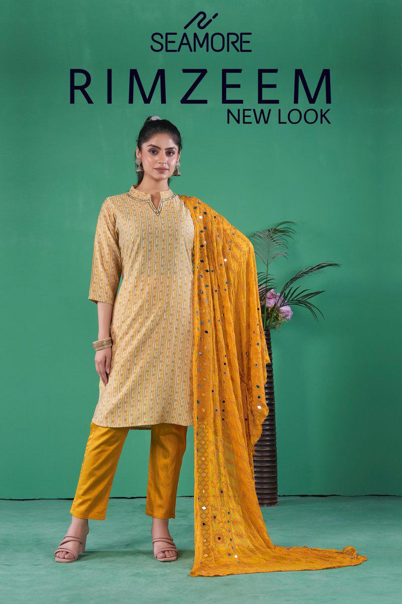 SEAMORE RIMZEEM 40001 TO 40003 DESIGNER SALWAR SUIT WHOLESALER IN SURAT 1