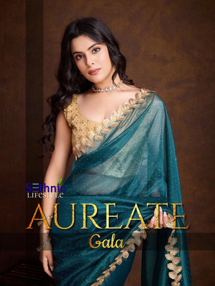 SETHNIC AUREATE 43001 TO 43004 DESIGNER SAREE WHOLESALER IN INDIA 1