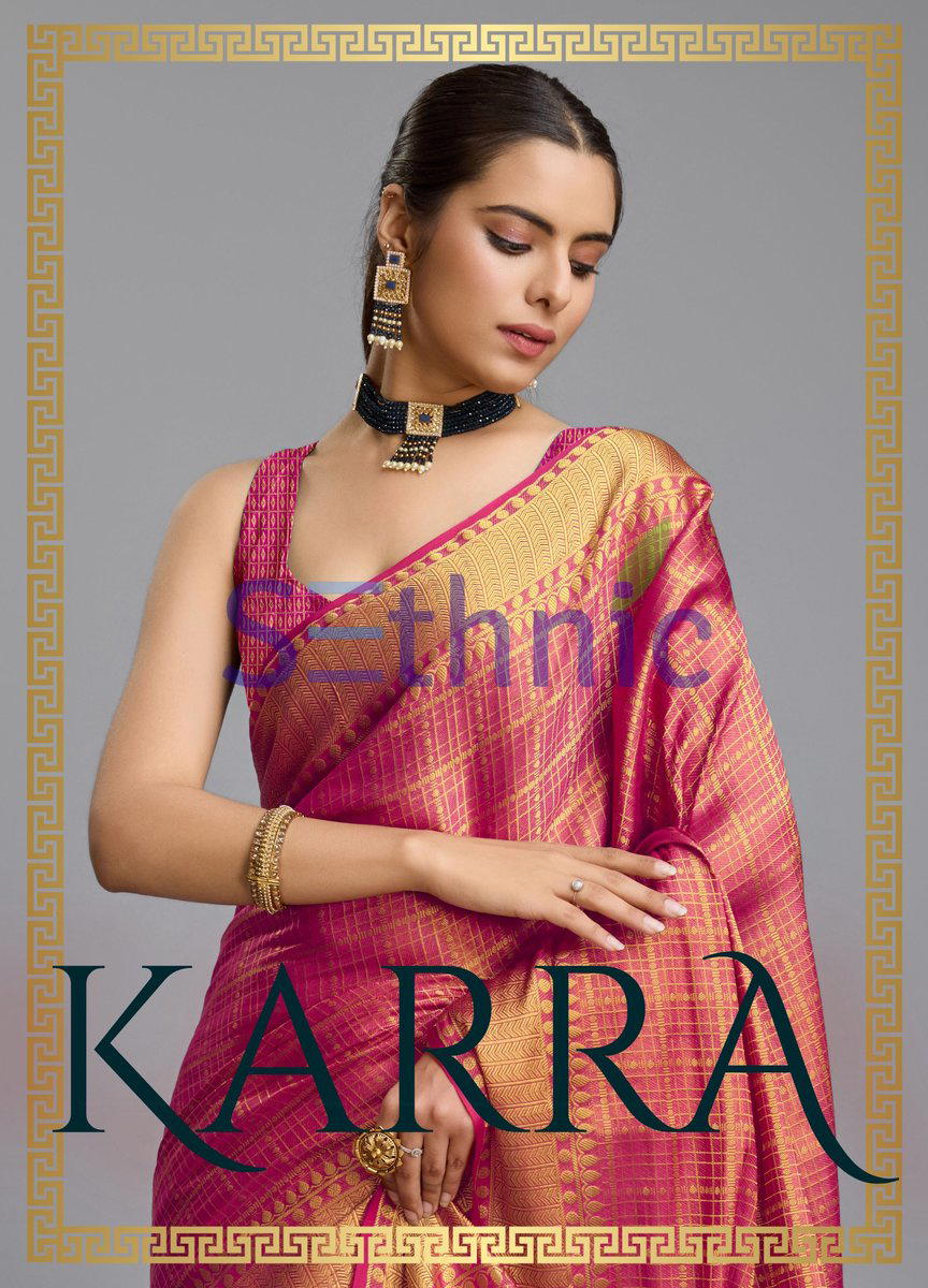 KARRA BY SETHNIC ZARI SAREE MANUFACTURER IN INDIA 1