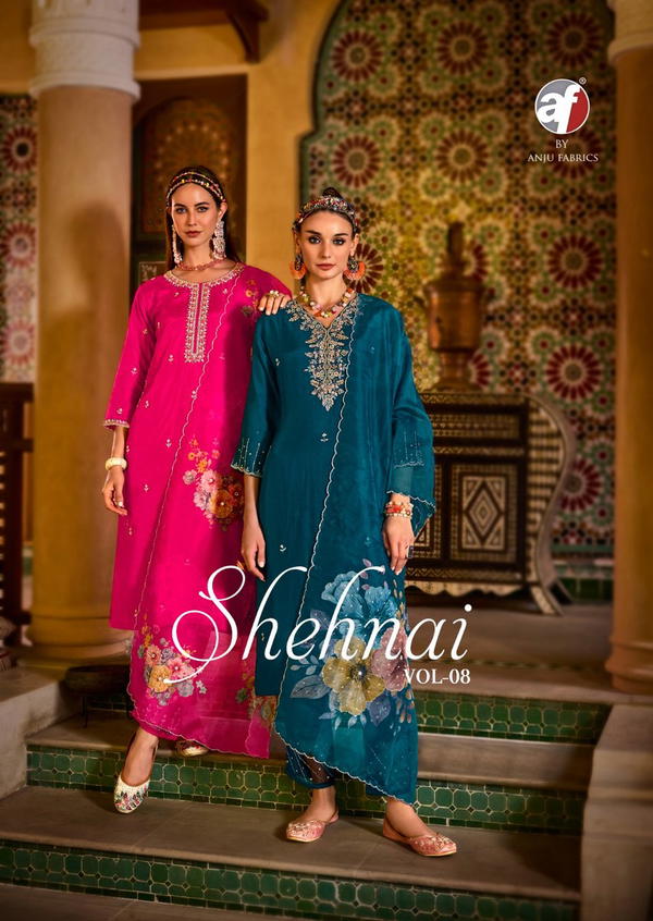 SHEHNAI VOL 8 BY SHEHNAI DESINGER SALWAR SUIT WHOLESALER IN SURAT