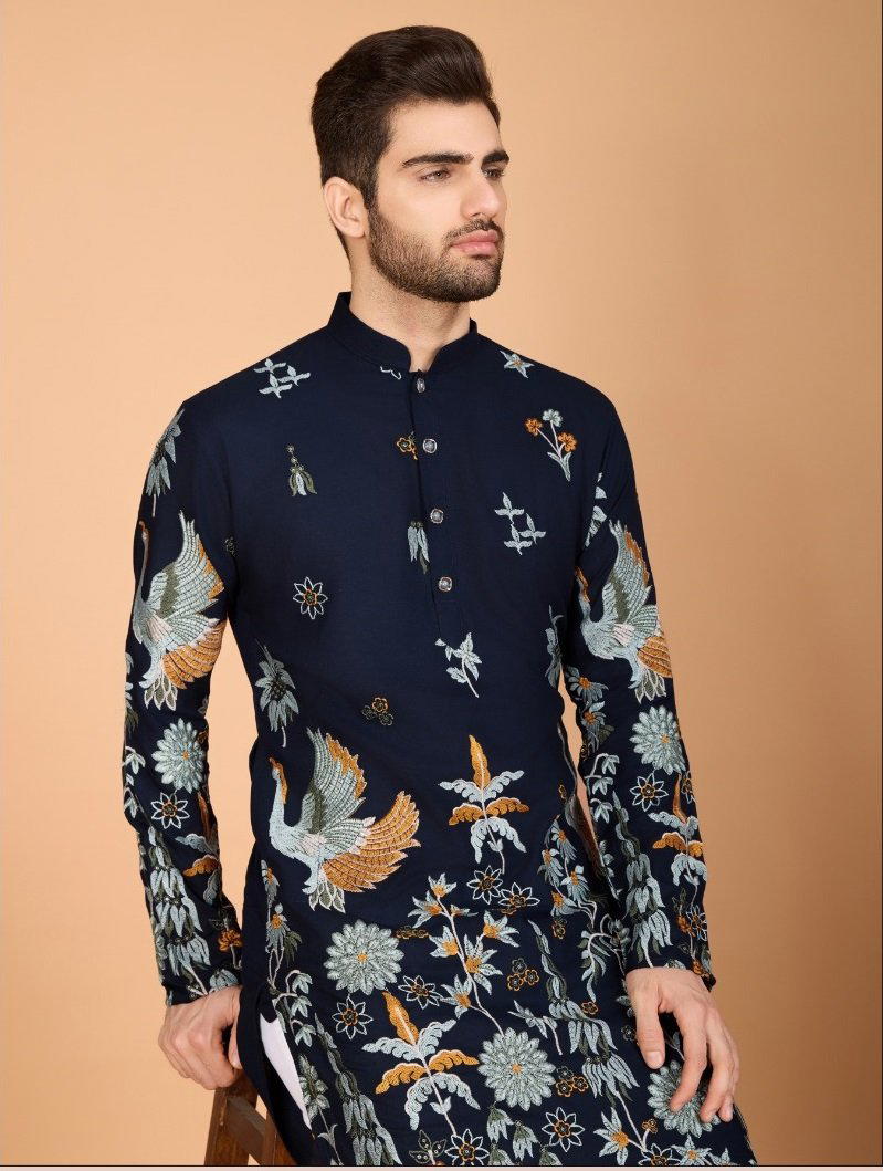 SHUBHVASTRA HERITAGE STYLE 61121 TO 61126 DESIGNER KURTA WHOLESALER IN INDIA 1