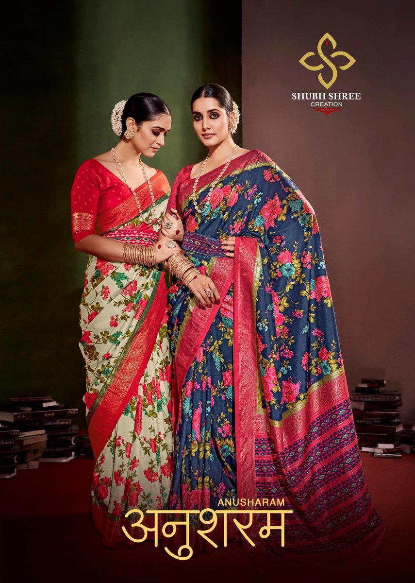 ANUSHARAM BY SHUBH SHREE SILK SAREE MANUFACTURER IN INDIA 1