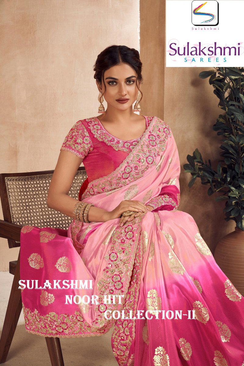 NOOR HIT COLLECTION BY SULAKSHMI EMBROIDERY SAREE WHOLESALER IN INDIA 1