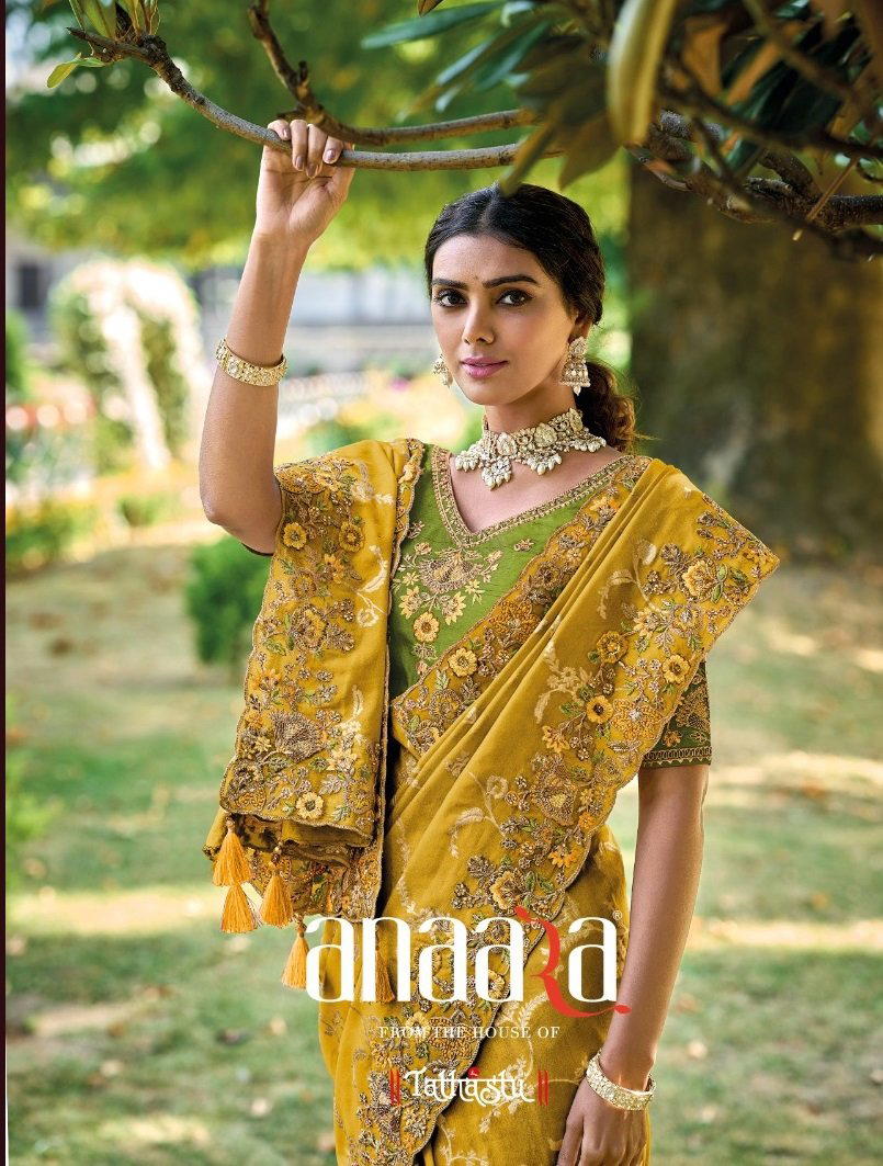 ANAARA BY TATHASTU FANCY SILK SAREE MANUFACTURER IN INDIA 1