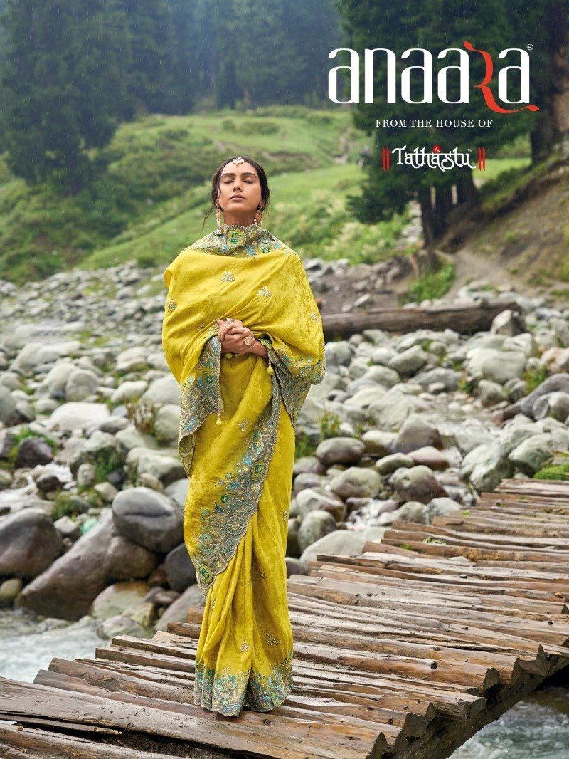 ANAARA BY TATHASTU DESIGNER SILK SAREE WHOLESALER IN INDIA 1