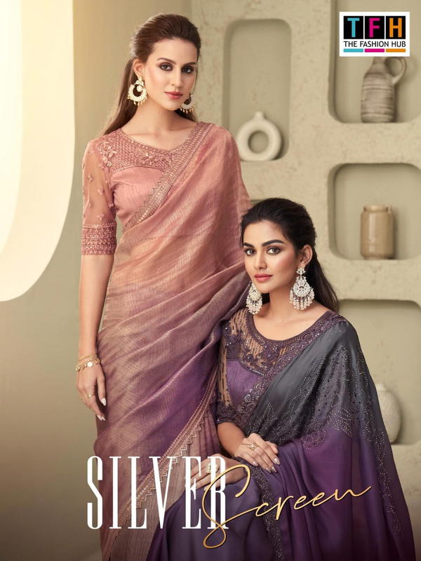 SILVER SCREEN 18TH EDITION BY TFH SILK SAREE WHOLESALER IN INDIA