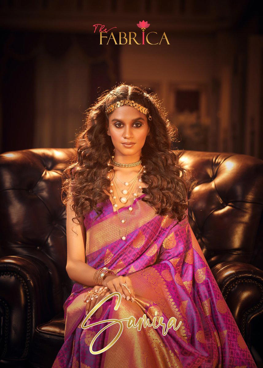SAMIRA BY FABRICA SILK SAREE WHOLESALER IN INDIA 1